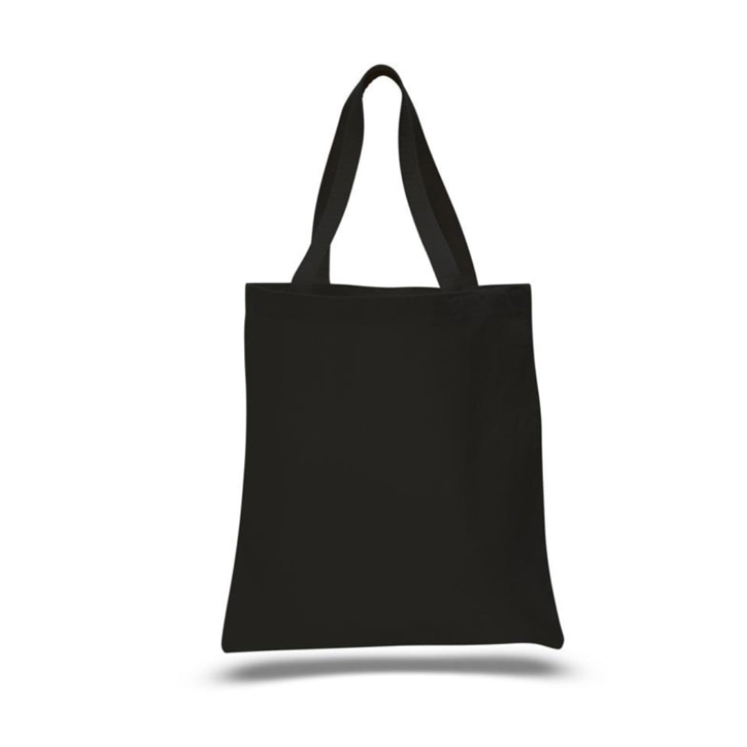 Canvas Eco Tote Bag 15"W x 16"H Cotton Tote Bags Sustainable Eco Friendly reusable grocery
